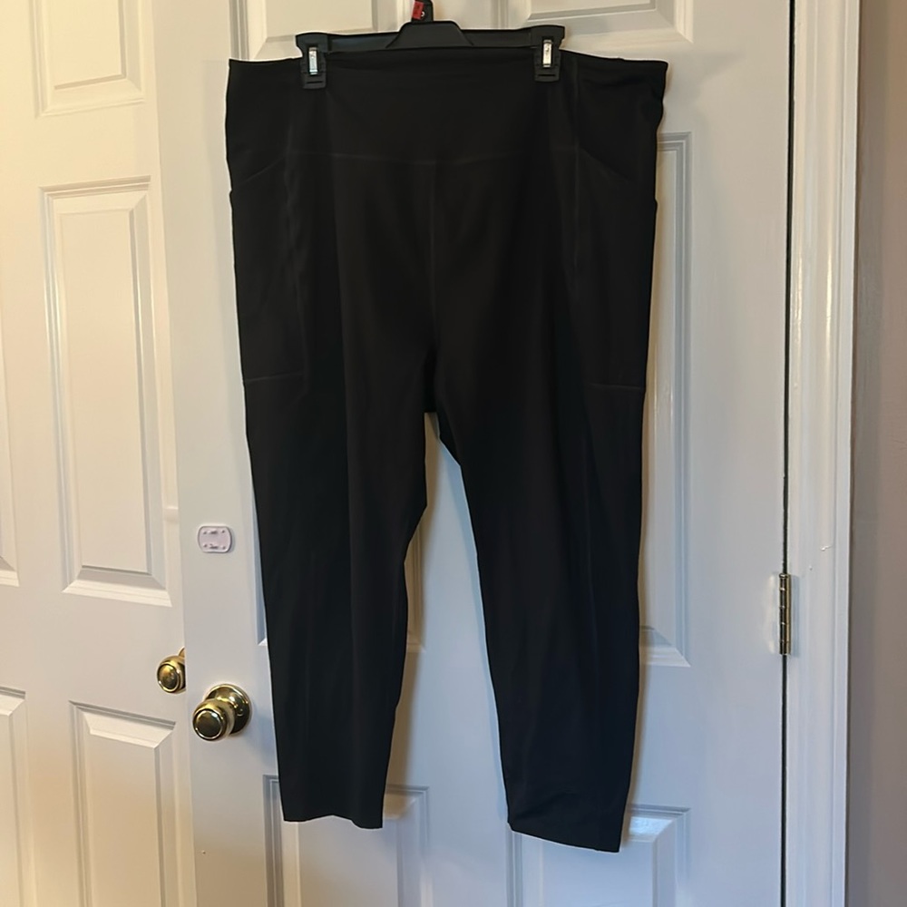 Girlfriend collective (5XL) black pocket leggings